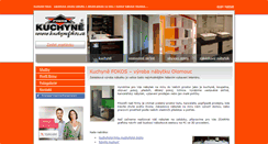 Desktop Screenshot of kuchyne-fokos.cz